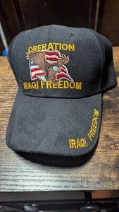 Operation Iraqi Freedom Veteran SNAPBACK BALL CAP HAT - Picture 1 of 6