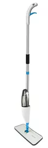 Scopa mop spray con serbatoio panno microfibra pavimenti lava asciuga - Foto 1 di 6