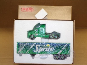 PEM SPRITE SODA KENWORTH TRACTOR TRAILER ~ 1/64 DIECAST - #M70502 - Picture 1 of 4