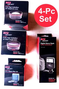 Teleobjetivo Ritz Gear 0,43x HD AF gran angular/2,2x HD AF + 3 filtros digitales - Imagen 1 de 5