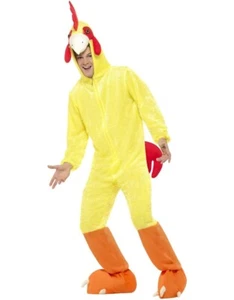 Adult Deluxe Chicken Fancy Dress Costume Bird chicken Suit 38-44" by Smiffys - Picture 1 of 5