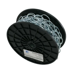 11 Ga. Bright Zinc Decorator chain 50' Reel - Picture 1 of 1