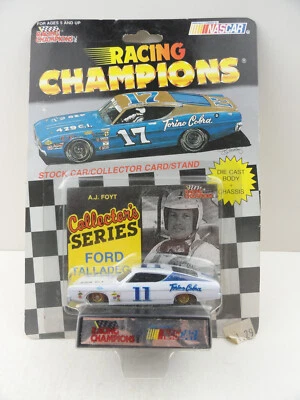 Racing Champions 1/64 A.J. Foyt #11 Torino Cobra Ford Talladega Torino - Image 1 of 4