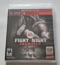 PS3 GREATEST HITS FIGHT NIGHT CHAMPION New factory sealed
