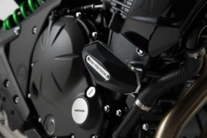 SW-MOTECH - KIT TAMPONI DI PROTEZIONE PER TELAIO NERO KAWASAKI ER-6N (11-17) - Picture 1 of 4