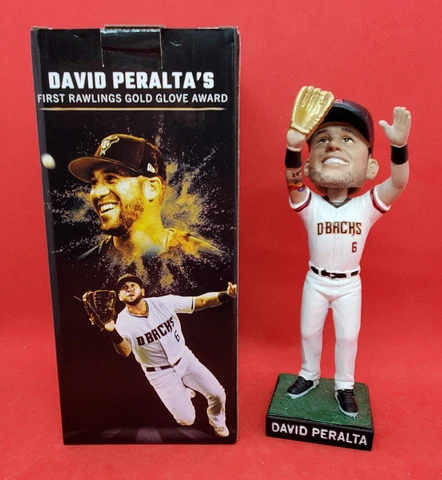 Diamondbacks David Peralta Gold Glove Bobblehead 2020 Season Ticket Bobble NEW Cover