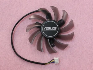 Cooler Fan For ASUS T128010SH 75mm 4 Pin DC 12V 0.25A Graphics Card - Picture 1 of 2