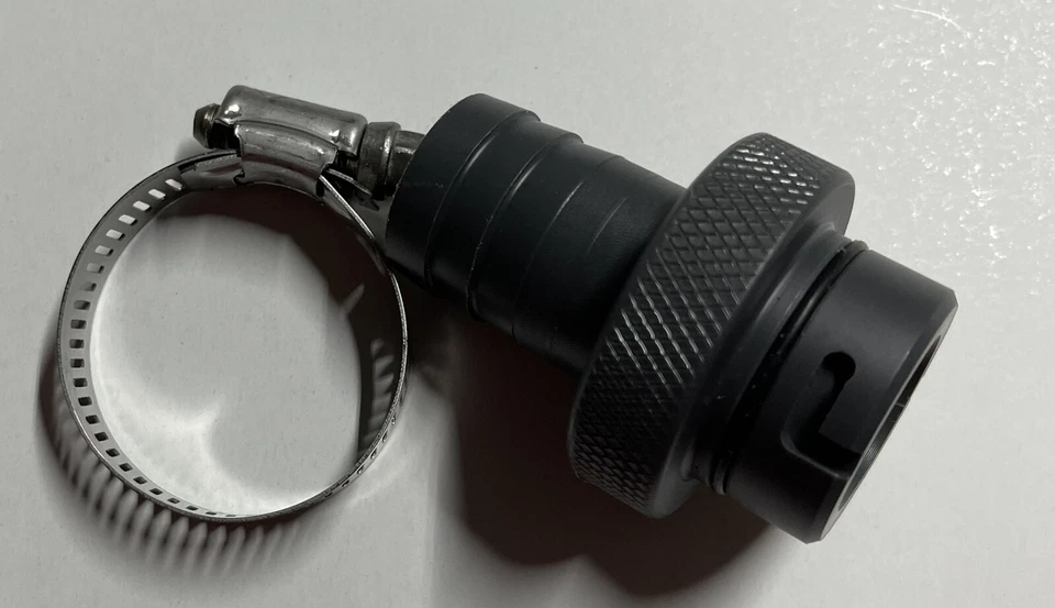 Fatsac Fly High W738 Tsunami Pump Hose Adapter 1” Male Quick Connect W/clamp