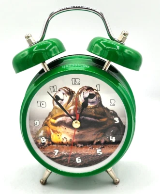 Wacky Wakers BULL FROG Mark Feldstein Alarm Clock Croak Sound NEW OPEN BOX - Image 1 of 4