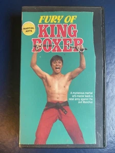 Fury of King Boxer VHS Cut Box - Picture 1 of 3