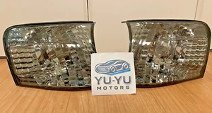 Toyota Chaser JZX100 Front Smoke Turn Signal Corner Light Lamp Left Right JDM - Picture 1 of 15