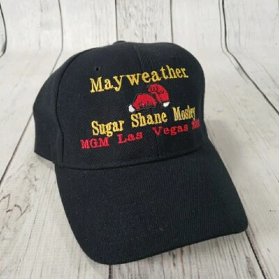 MAYWEATHER vs Sugar Shane MOSLEY MGM Grand Las Vegas 2010 Boxing Hat Cap - Image 1 of 4