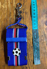 Portachiavi vintage tipo corda nodo colori Samp Sampdoria dead stock calcio tifo