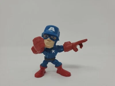 Hasbro Marvel Super Hero Mashers Micro toy figure Series 1, Captain America - Image 1 of 2