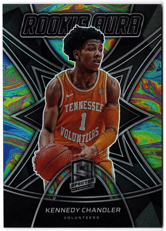 2022 Chronicles Draft Spectra Rookie Aura KENNEDY CHANDLER #RA-KCH Volunteers RC - Image 1 of 1