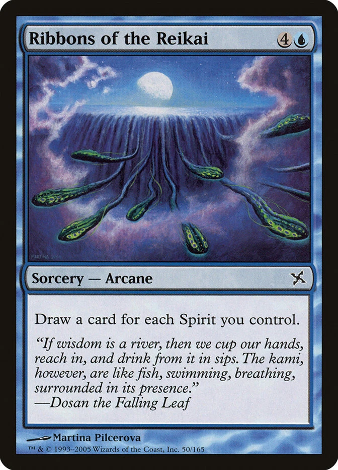 4 Ribbons of the Reikai  x4 4x - NM/LP - Betrayers of Kamigawa SPARROW MAGIC - Image 1 of 1