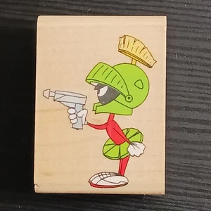 Marvin Martian Looney Tunes Rubber Stampede Stamp Surrender Earthling 1995 - Picture 1 of 18