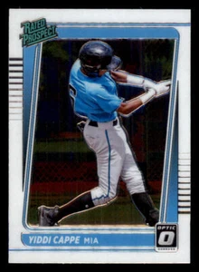 2021 Donruss Optic Rated Prospects #3 Yiddi Cappe - Picture 1 of 2