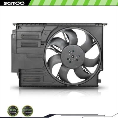 For 2014 2015 2016 2017 2018-2019 Mini Cooper 1.5L Radiator FA71642 Cooling Fan - Image 1 of 4