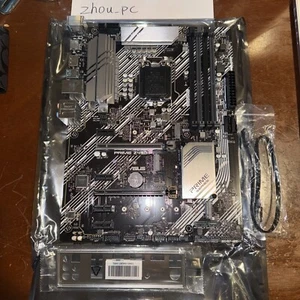 ASUS PRIME Z490-P Motherboard Intel Z490 LGA 1200 ATX 4 x DDR4 M.2 HDMI USB 2.0 - Picture 1 of 4