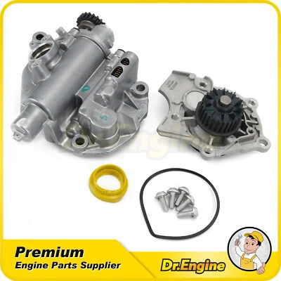 Oil Pump Water Pump For 2012-2014 Audi A4 A5 A6 Q5 Allroad Turbocharged 2.0L - Image 1 of 4