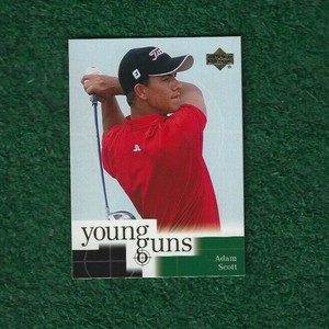 ADAM SCOTT - 2001 UPPER DECK - YOUNG GUNS - ROOKIE - CARD # 70 - MASTERS WINNER
