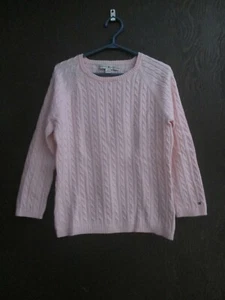 KSW 3 Girl’s Tommy Hilfiger Pullover Cotton Sweater Pink size Small - Picture 1 of 1