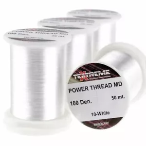 Textreme ® Power Thread Medium 100dn ** 2025 Stocks 100m ***** Fly Tying Thread - Picture 1 of 2