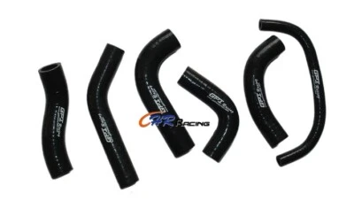 Manguera de radiador de silicona negra para Honda XR650R RE01 2001 2002 2003 2004 2000-2009 Foto 1 de 4