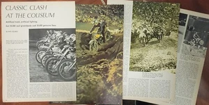 1972 LA Coliseum 7p articolo gara Marty Tripes Torleif Hansen Kring Bickers - Foto 1 di 2