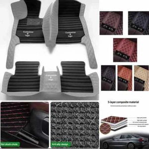 For Hyundai Sante Fe 2006-2024 Car Floor Mats Anti-slip Carpet Waterproof Custom - Imagen 1 de 33