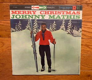 Johnny Mathis - Merry Christmas LP Columbia CS 8021 1970's Pressing Shrinkwrap - Picture 1 of 4