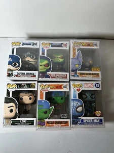 Funko Pop Mix Lot Marvel und Dragon Ball Zustand siehe Bilder - Bild 1 von 6