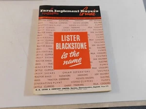 1957-58 FARM IMPLEMENT BUYER'S GUIDE ENGLAND RAKES POTATO DIGGERS DAIRY ELEVATOR - Imagen 1 de 10