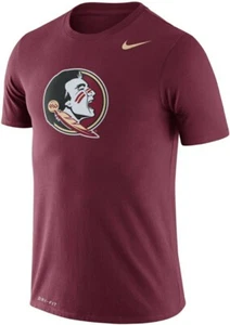 Nike Men's Florida State Seminoles Garnet Logo Dry Legend T-Shirt - Large - Picture 1 of 1