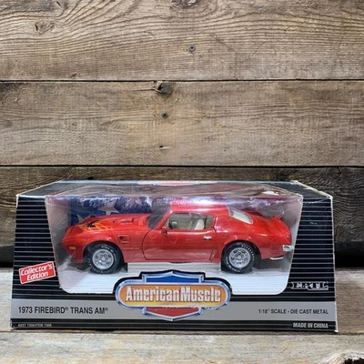 ERTL, American Muscle, 1973 Firebird Trans Am, escala 1:18, diecast, nuevo en caja Foto 1 de 4