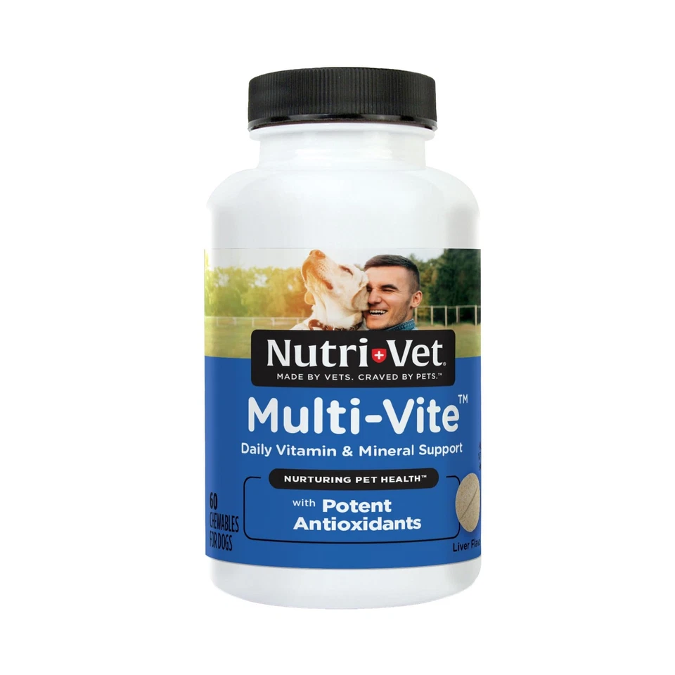 Nutri-Vet Multi-Vite Chewables for Dogs | Formulated with Vitamins & Minerals to - Image 1 of 4