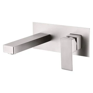 SUMERAIN Moderne Einhand-Wandarmatur Badarmatur mit Grobventil - Bild 1 von 6