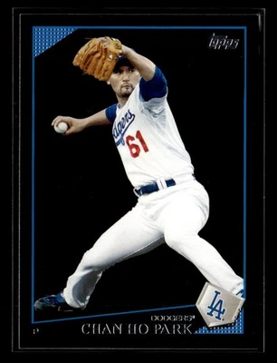 Tarjeta negra 2009 Topps #272 Chan Ho Park Los Angeles Dodgers Foto 1 de 2