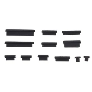 5 Sets Dust Plug Usb Cover Waterproof Black Computers Port Stopper - Afbeelding 1 van 12