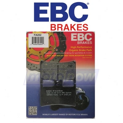 EBC Front Organic Brake Pads for 2008-2017 Yamaha XV19C Raider - Brake Brake pa - Image 1 of 4
