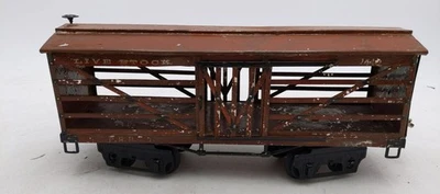 Ives 7446 Vintage 1 Calibre Pennsylvania Ferrocarril Stock Car -Repintado Foto 1 de 4