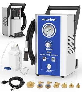 Electric Brake Bleeder Kit Automatic Brake Brake Fluid Oil Exchanger Machine - Foto 1 di 12