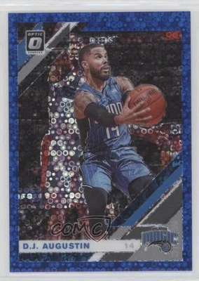 2019-20 Panini Donruss Optic Fast Break Blue Prizm /50 DJ Augustin #5 - Image 1 of 2