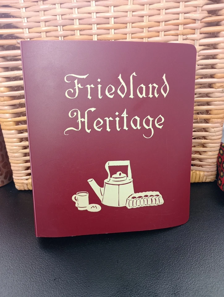 Friedland Cook Book Past Present Friedland Moravian Church Winston Salem NC 1986 - Image 1 of 4