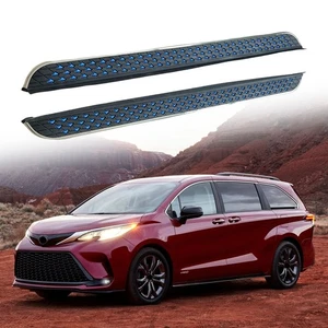 2Pcs Fits for Toyota Sienna 2021-2025 XL40 Door Side Step Nerf Bar Running Board - Picture 1 of 24