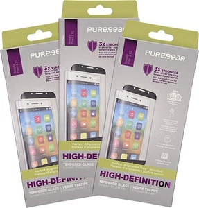 3x Puregear Protection Écran en Verre Trempé + Installer Plateau pour - Photo 1 sur 7