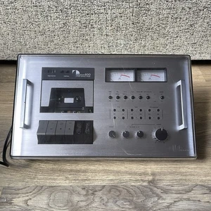 Nakamichi 600 Cassette Deck Tape Player with Cover Lid - Picture 1 of 11