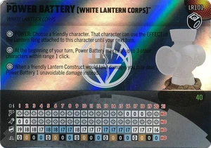 Power Battery (White Lantern Corps) - LR101 (Legacy Card) Limited Edition M/NM C - Picture 1 of 1