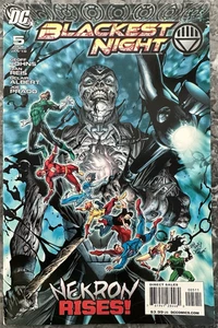 Blackest Night #5 Ivan Reis, Geoff Johns DC Comics 2010 en muy buen estado- - Imagen 1 de 15